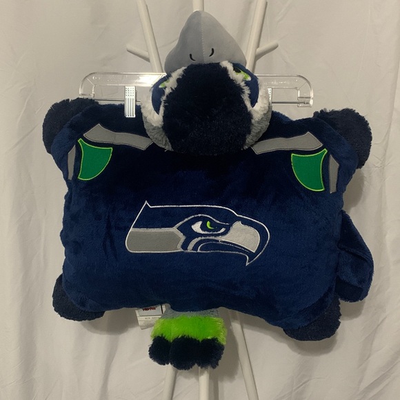 Seattle Seahawks Plush Pillow - Picture 1 of 3